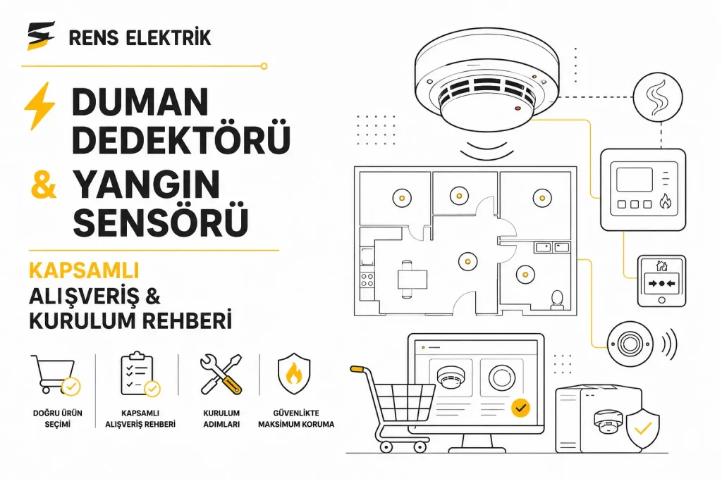Duman Dedektörü & Yangın Sensörü