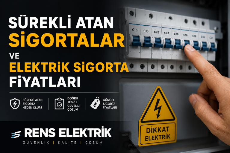 Sürekli Atan Sigortalar ve Elektrik Sigorta Fiyatları | Rens Elektrik